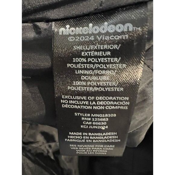 NICKELODEON Hey Arnold X MEMBERS ONLY Black Graphic Jacket Men’s Unisex Size XL - Picture 10 of 11